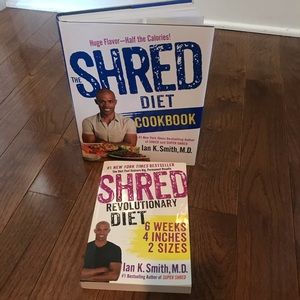 Ian K. Smith, M.D. Shred book and cookbook